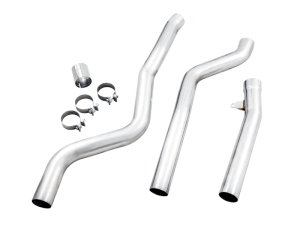 BMW 2 Series Performance Exhaust - Mid - AWE Tuning - Non-Resonated Mid Pipe, 3-inch T304L Stainless Steel, Straight-Through - `17-`21 BMW 2 Series Performance Exhaust - Mid - AWE Tuning - Non-Resonated Mid Pipe, 3-inch T304L Stainless Steel, Straight-Through - `17-`21